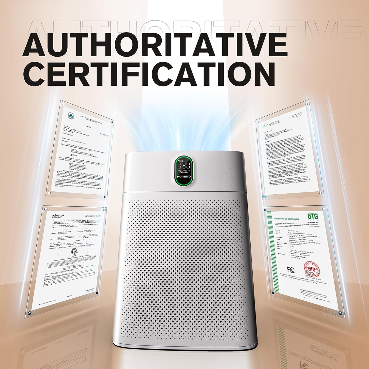 Purificateur d'Air HY4866 avec Filtre HEPA H13 – Haute Performance pour une Qualité d'Air Optimale
