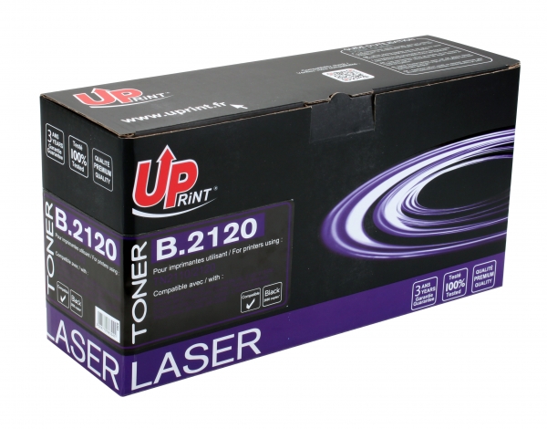 Toner UPrint compatible BROTHER TN2120 XL noir