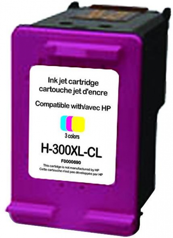 Cartouche encre UPrint compatible HP 300XL couleur