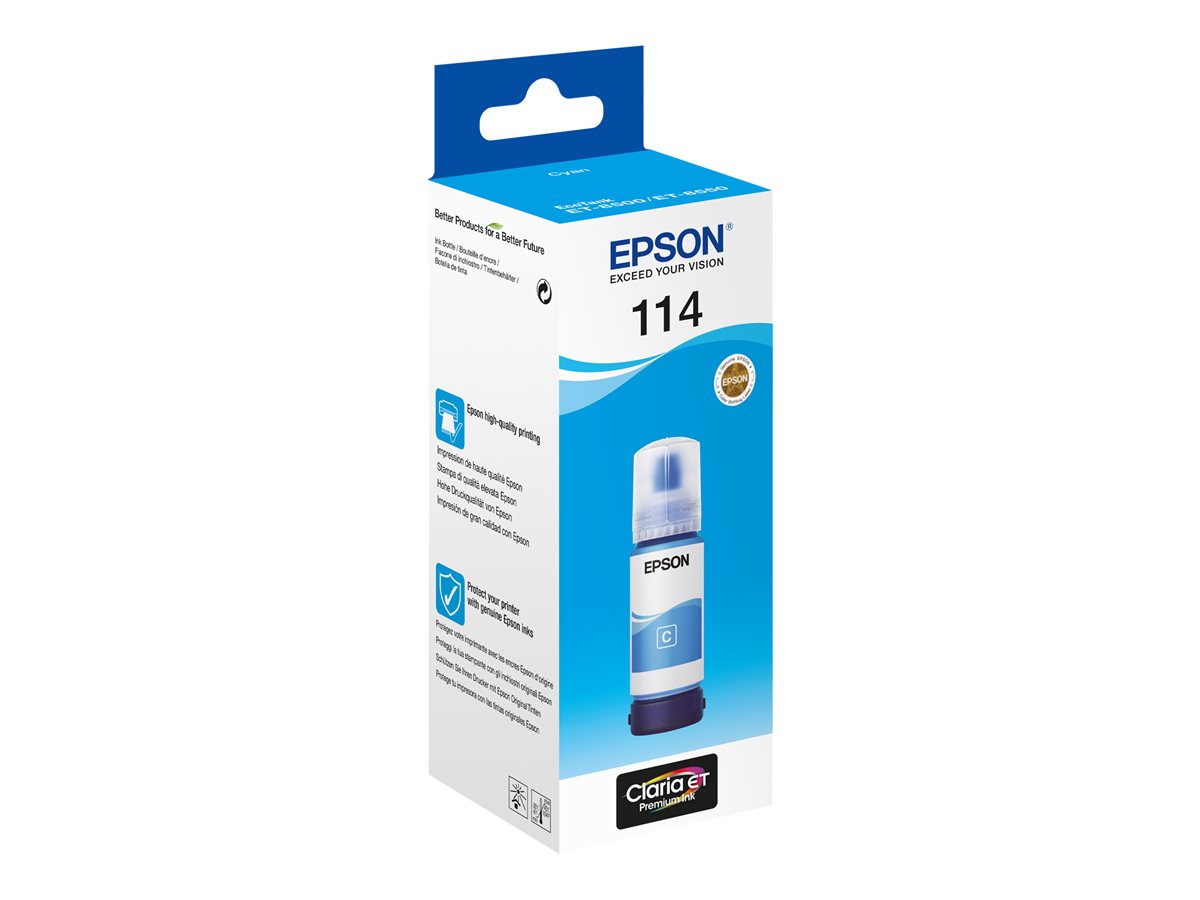 Epson cartouche encre 114 (C13T07B240) cyan