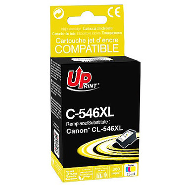 Cartouche encre UPrint compatible CANON CL-546XL couleur