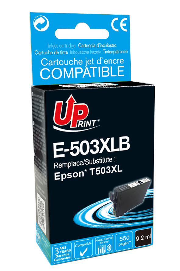 Cartouche encre UPrint compatible EPSON 503XL noir