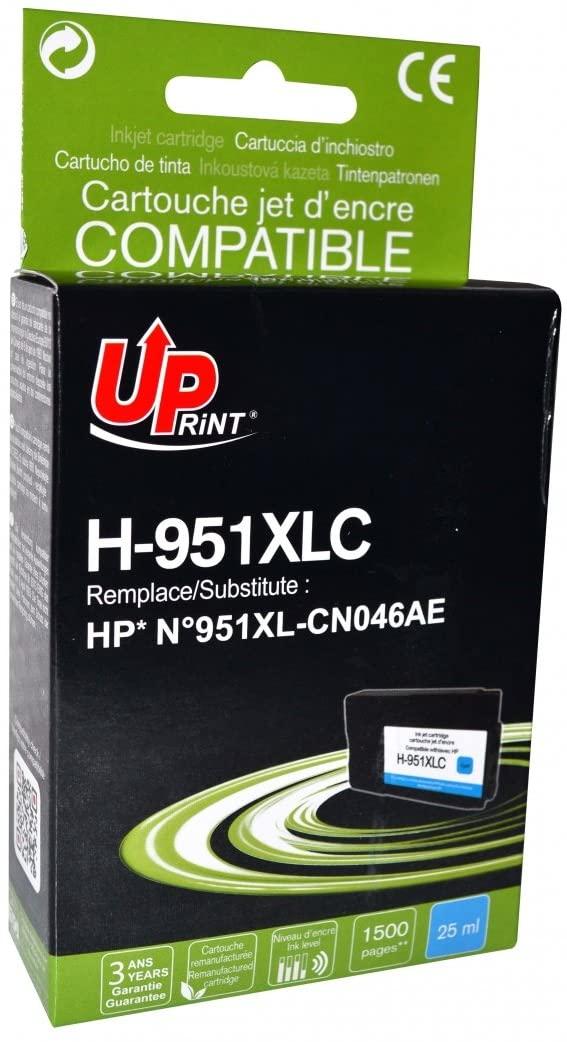 Cartouche encre UPrint compatible HP 951XL cyan