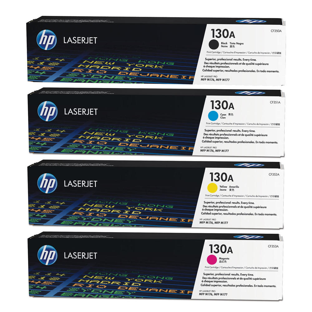 HP 130A Multipack (Noir, Cyan, Magenta, Jaune)