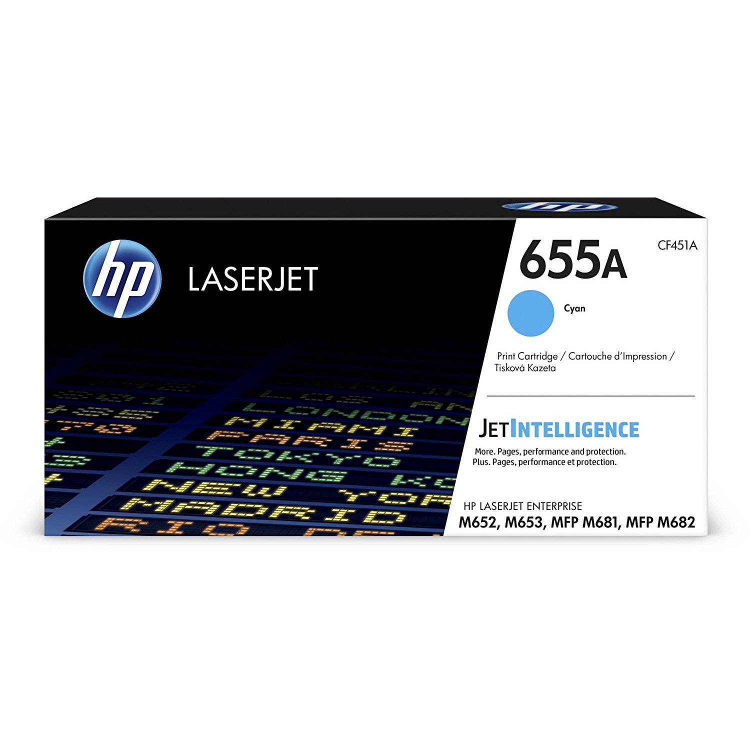 HP Toner 655A (CF451A) Cyan