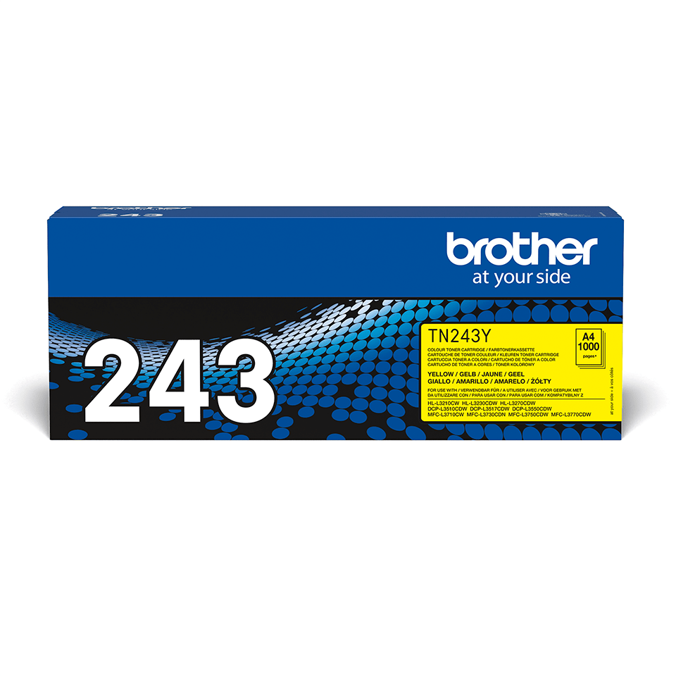 TN-243 / 247 Y XL Toner laser générique pour Brother - Jaune Xerox