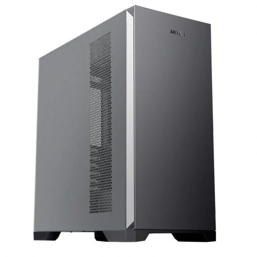 Abysm Gaming Danube Mura Pro Boîtier tour ATX, EATX, ITX, micro ATX - 3,5" et 2,5" - USB-C 3.2, USB-A 3.2 et audio - Prend en charge le refroidissement liquide