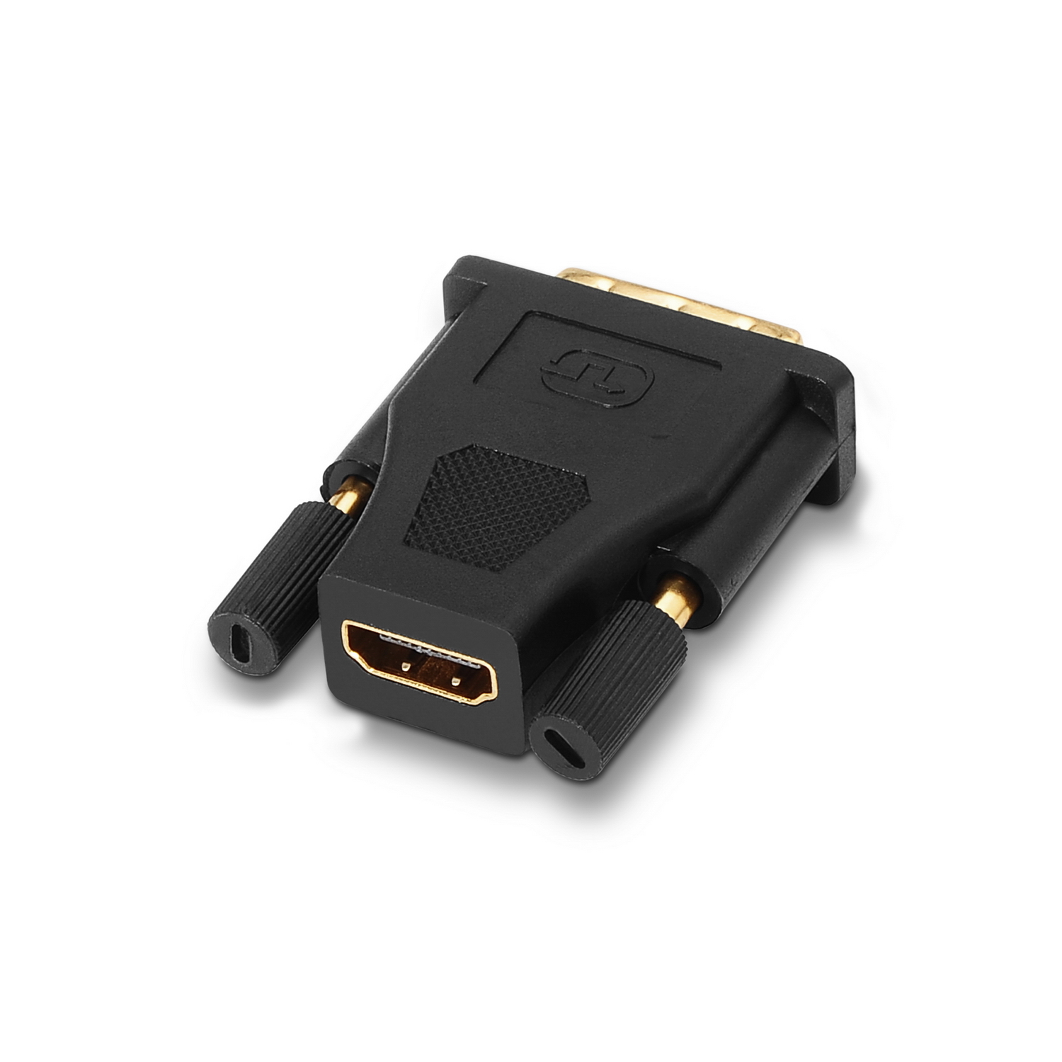 Adaptateur Aisens DVI vers HDMI - 24+1/M-HDMI A Femelle Or Blindé - Full HD - Couleur Noir