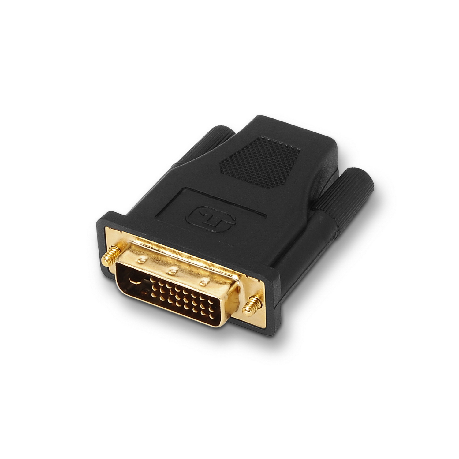Adaptateur Aisens DVI vers HDMI - 24+1/M-HDMI A Femelle Or Blindé - Full HD - Couleur Noir
