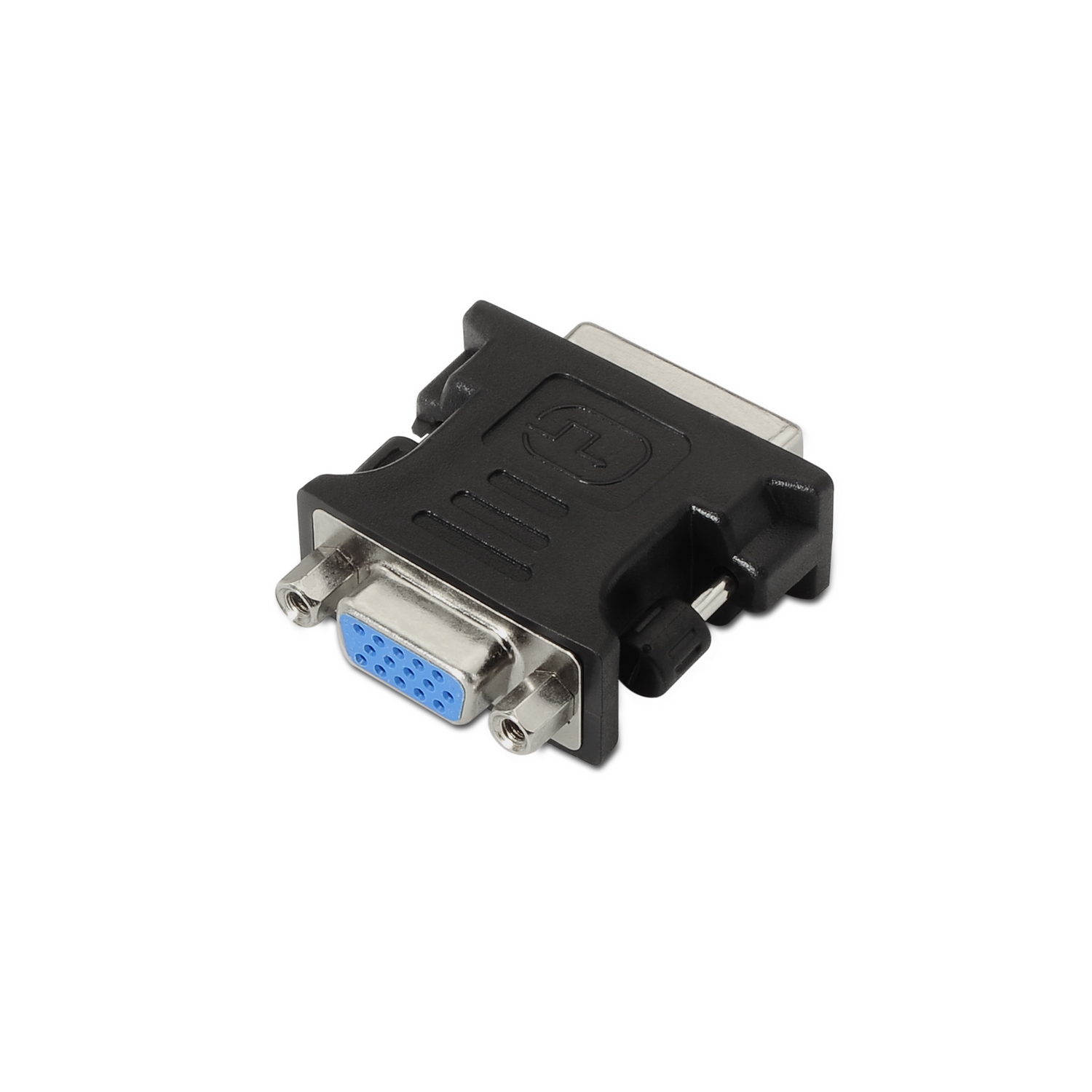 Adaptateur Aisens DVI vers SVGA - 24+5/Male-HDB15/Femelle - Couleur Noir