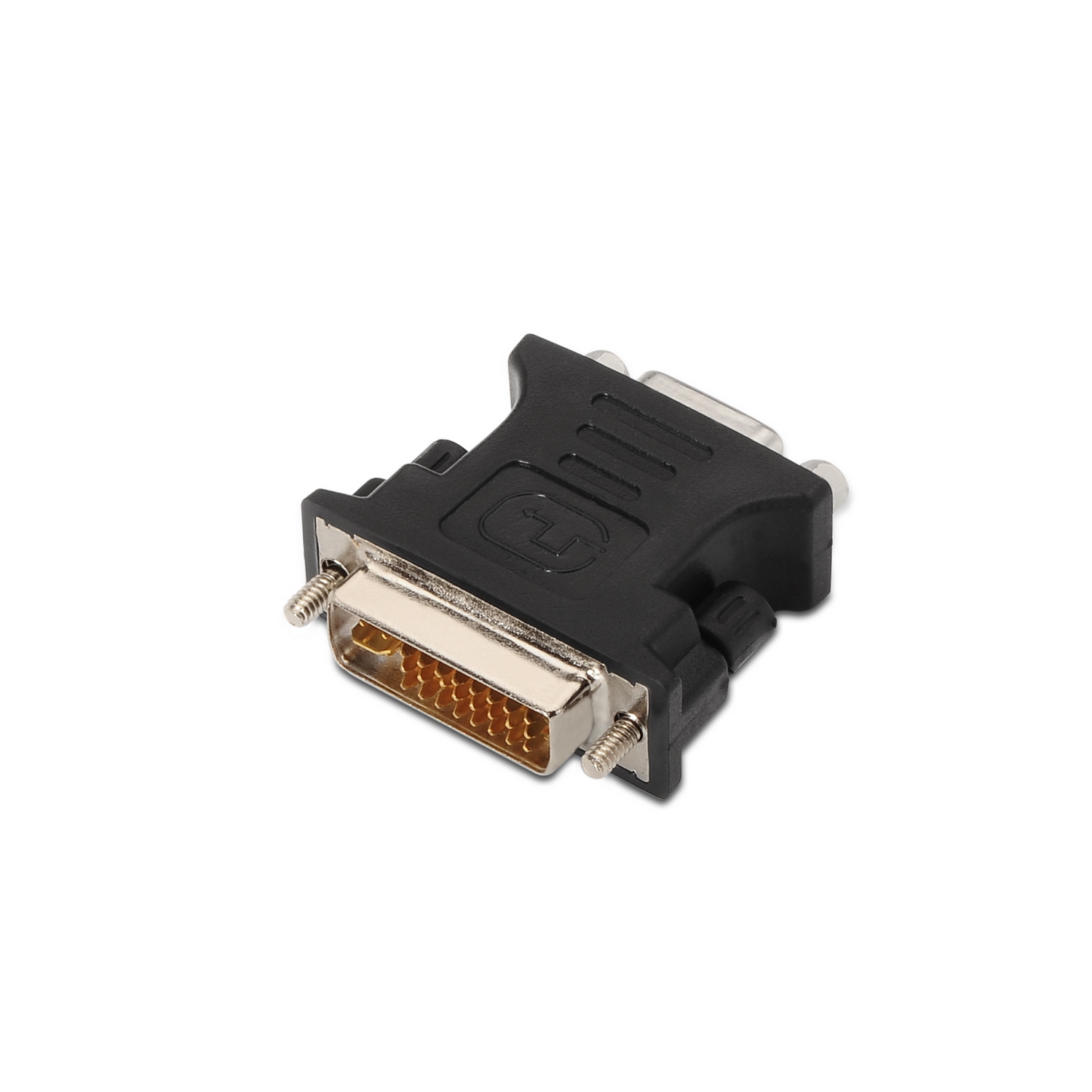 Adaptateur Aisens DVI vers SVGA - 24+5/Male-HDB15/Femelle - Couleur Noir