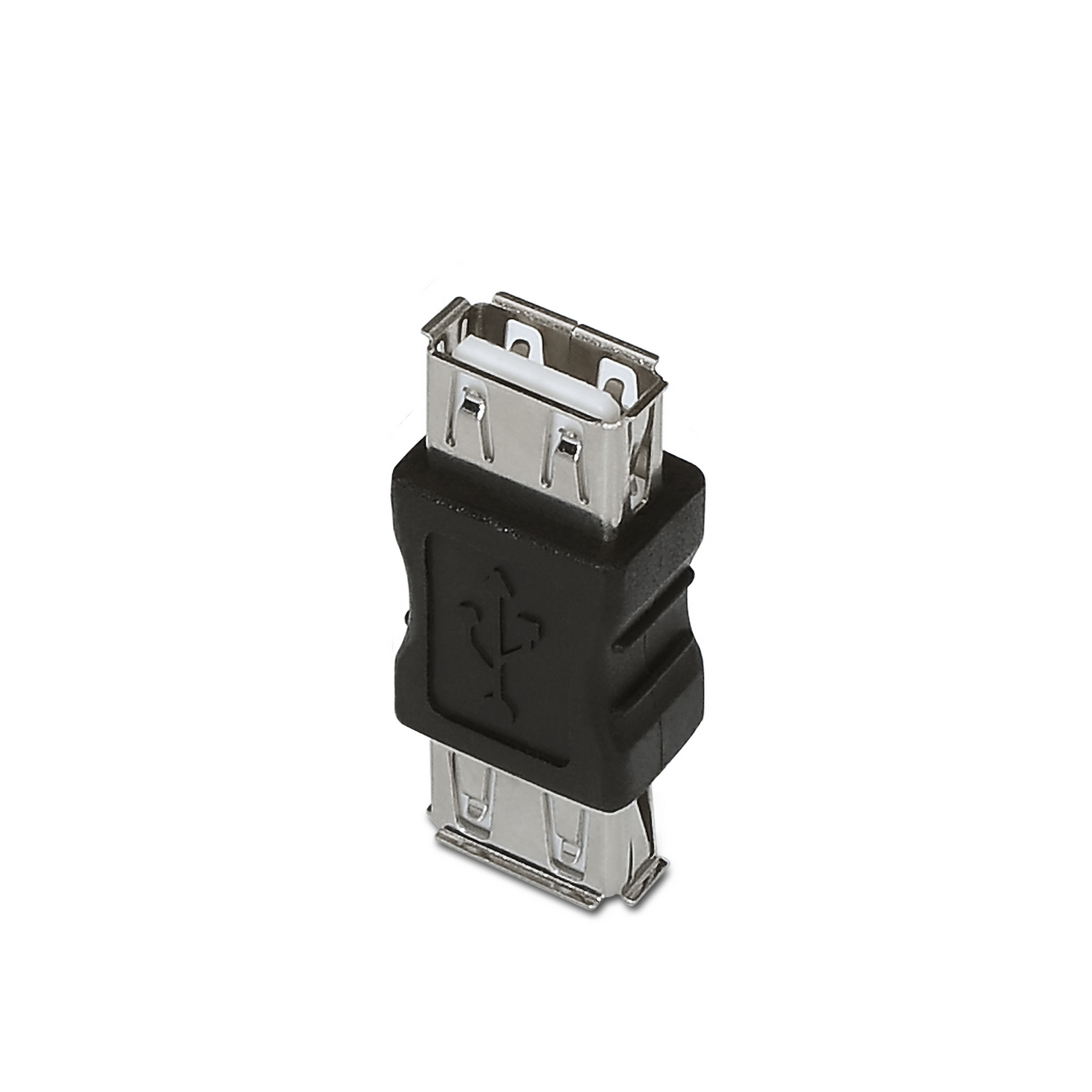 Adaptateur Aisens USB 2.0 - Type A Femelle-A Femelle pour Joindre Deux Câbles USB - Couleur Noire