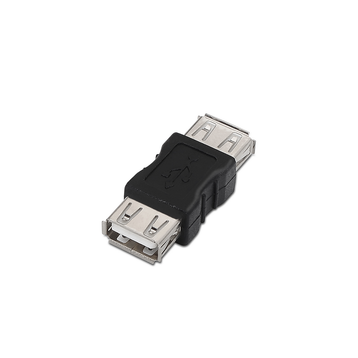 Adaptateur Aisens USB 2.0 - Type A Femelle-A Femelle pour Joindre Deux Câbles USB - Couleur Noire