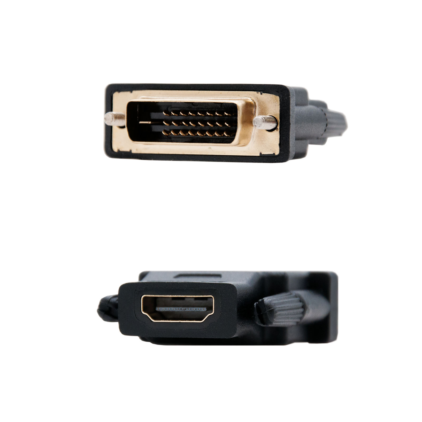 Adaptateur DVI vers HDMI Nanocable - 24+1/M-HDMI A/H - Couleur Noir