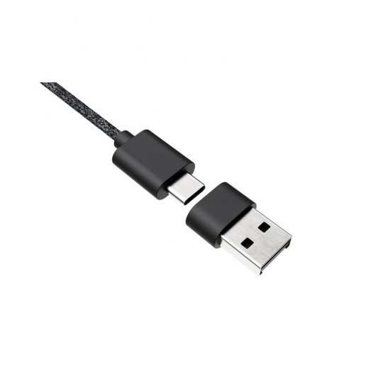 Adaptateur Logitech Zone Wired USB-A vers USB-C - Compatible avec Logitech Zone Wired - Couleur Noir