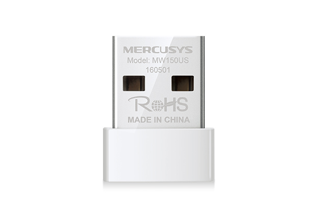 Adaptateur Nano USB Sans Fil Mercusys N150 - USB 2.0 - Jusqu'à 150 Mbps