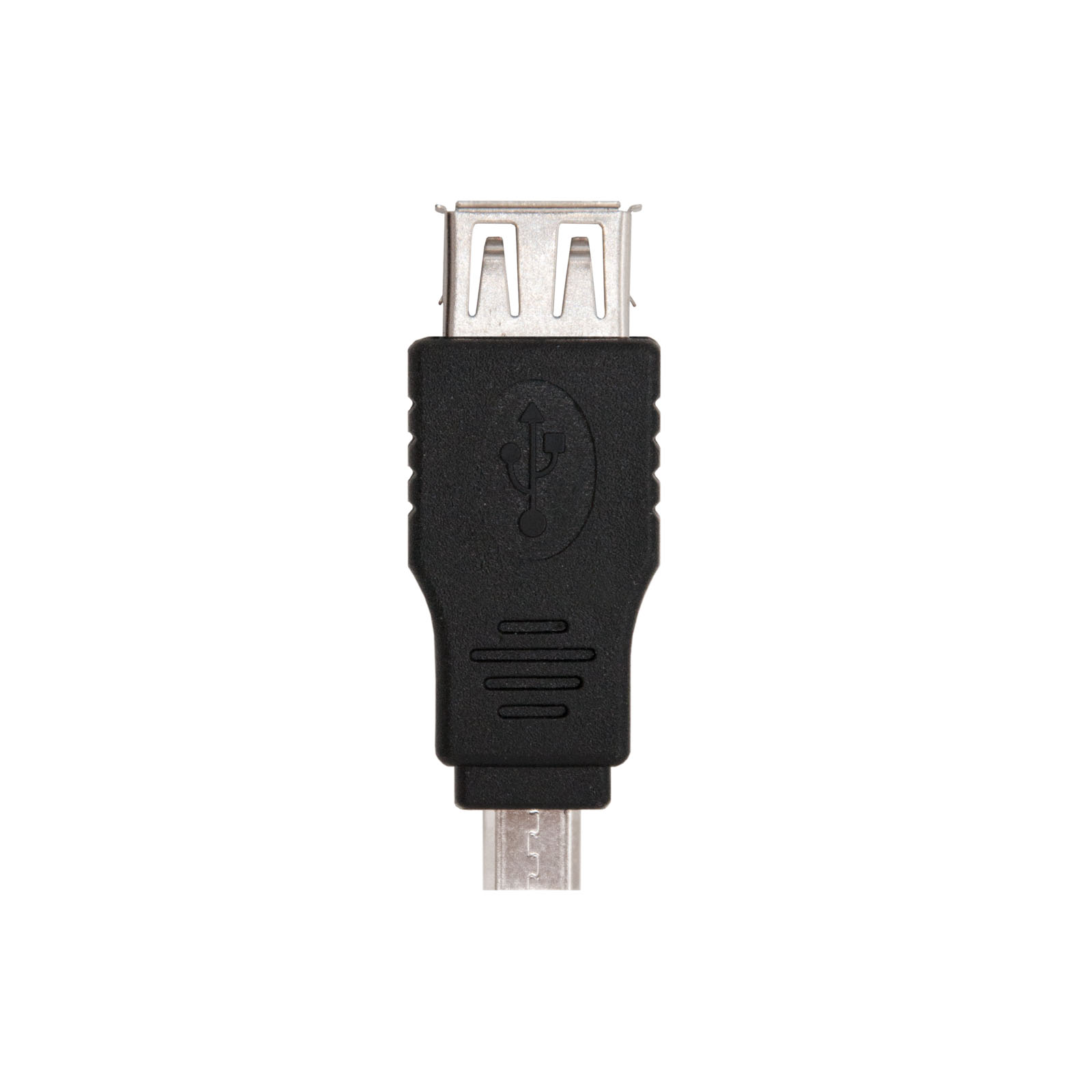 Adaptateur Nanocable USB-A 2.0 Femelle vers Micro USB Mâle
