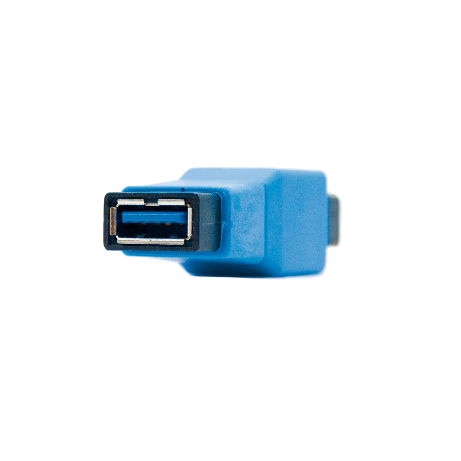 Adaptateur USB-A 3.0 Femelle vers USB-A Femelle - Couleur Bleu