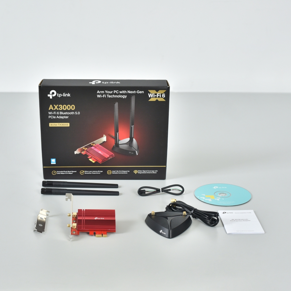 Adaptateur PCIe Bluetooth 5.0 Wi-Fi 6 TP-Link AX3000