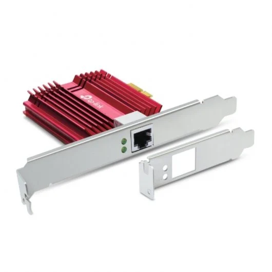 Adaptateur réseau TP-Link TX401 PCIe 3.0 - Connexion réseau 10 Go - Comprend un câble Ethernet CAT6A de 1,50 m