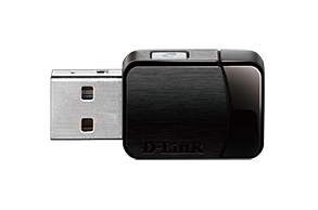 Adaptateur WiFi USB sans fil D-Link AC600 - Jusqu'à 433 Mbps - MU-MIMO - WPS