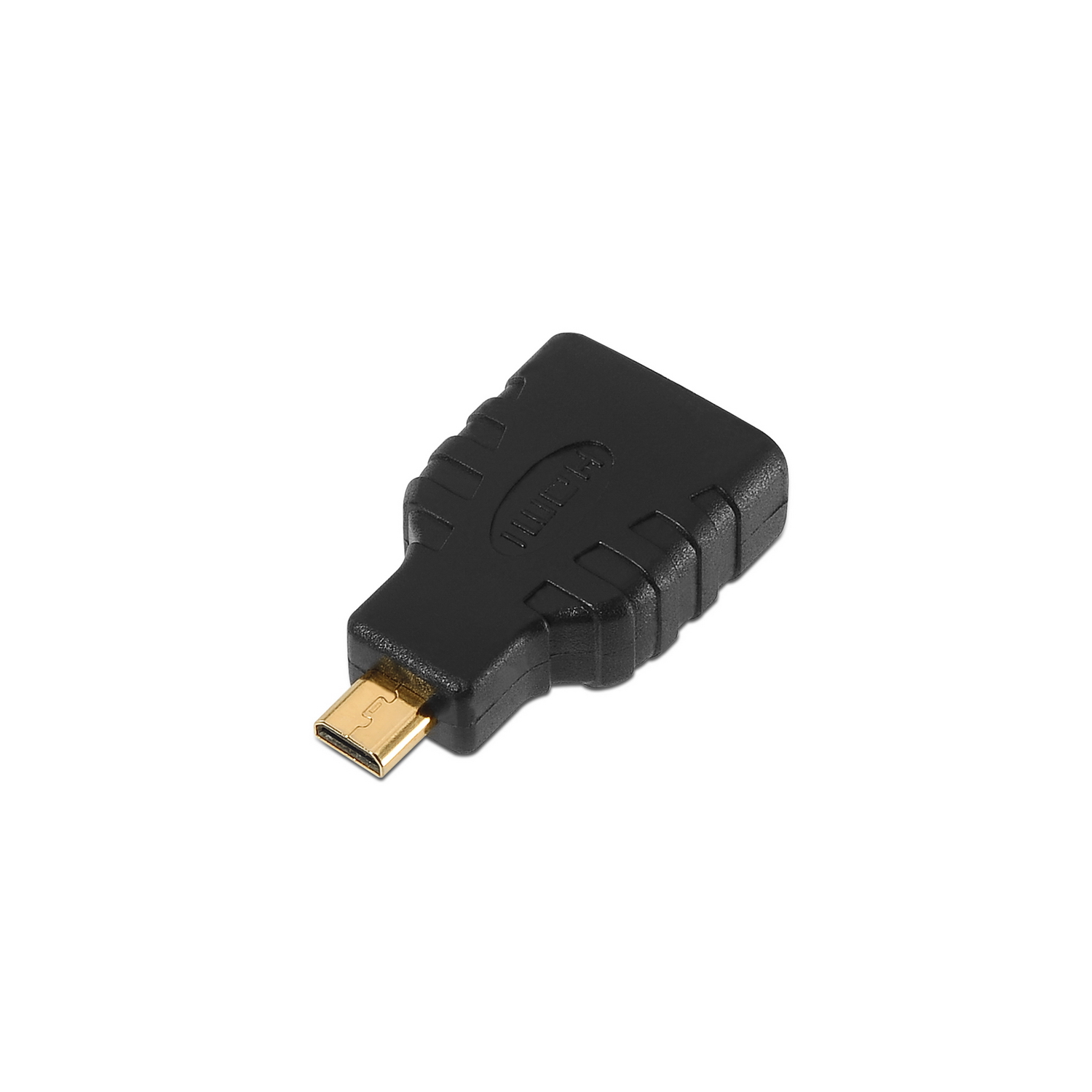 Aisens Adaptateur HDMI vers Micro HDMI - A Femelle-HDMI D/Mâle pour Tablette ou Appareil Photo Numérique - Couleur Noir