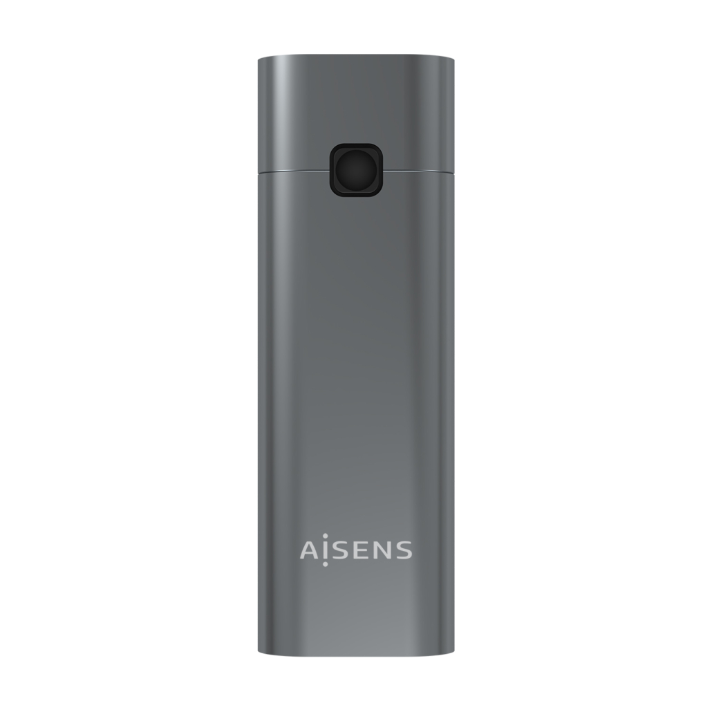 Aisens Boîtier Externe M.2 (NGFF) NVMe vers USB3.2 GEN2 - Couleur Gris