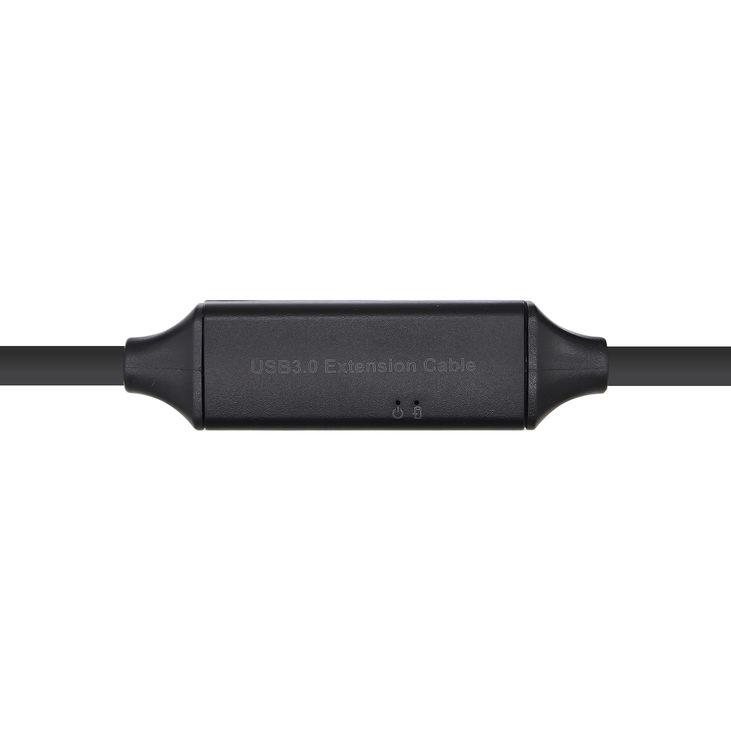 Aisens Câble d'Extension USB 3.0 avec Amplificateur et Alimentation - Type A/MA/H - 10m - Couleur Noir