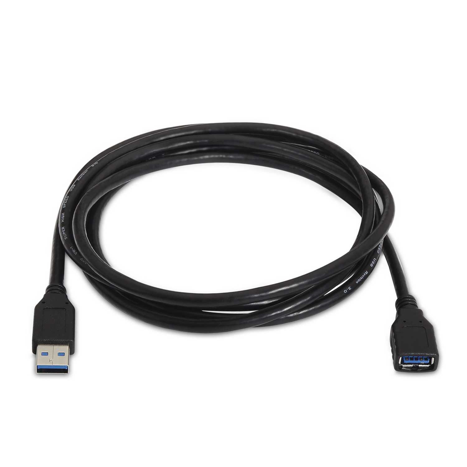 Aisens Câble d'Extension USB 3.0 - Type A Mâle vers A Femelle - 1.0m - Couleur Noire