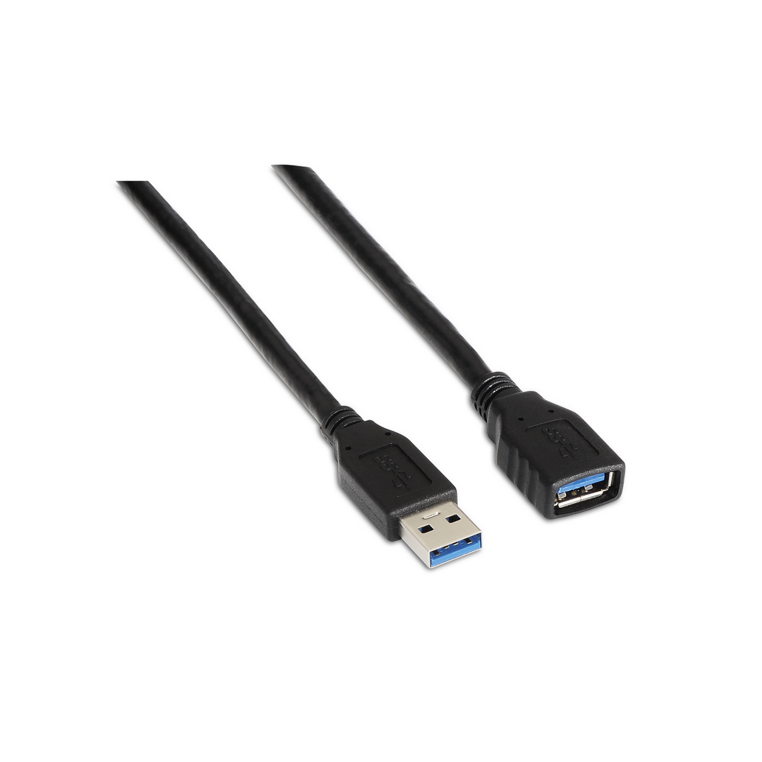 Aisens Câble d'Extension USB 3.0 - Type A Mâle vers A Femelle - 1.0m - Couleur Noire