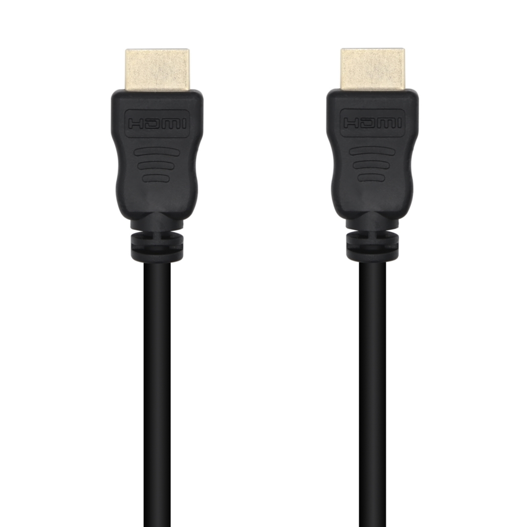 Aisens Câble HDMI Haut Débit V1.4 14+1 CCS - A/MA/M - 1.8m - Couleur Noir