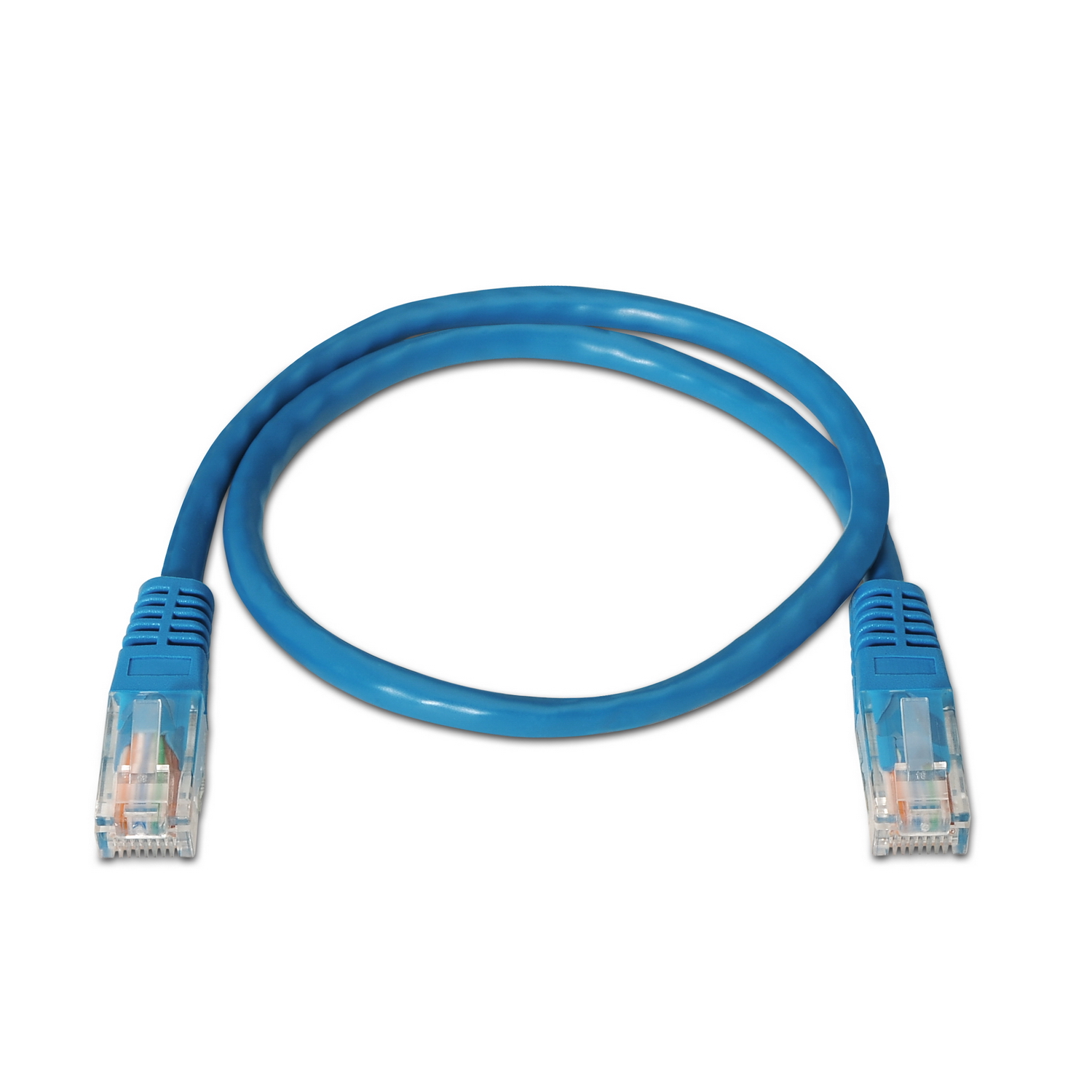 Aisens Câble Réseau Patch Cord RJ45 Cat.5e UTP AWG24 - 2.0m - 10/100 Mbit/s - Couleur Bleu