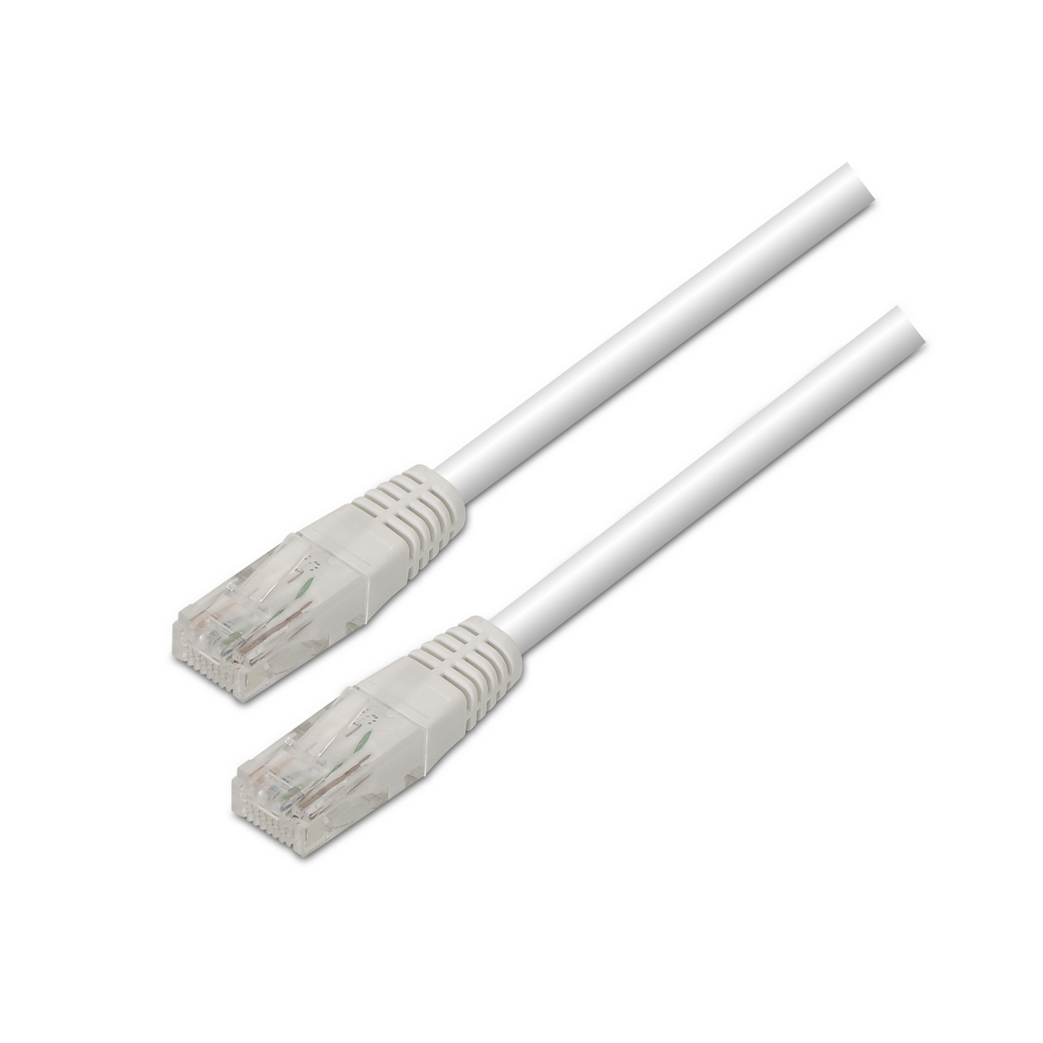 Aisens Câble Réseau Patch Cord RJ45 Cat.6 UTP AWG24 - 0.5m - 10/100/1000 Mbit/s - Couleur Blanche