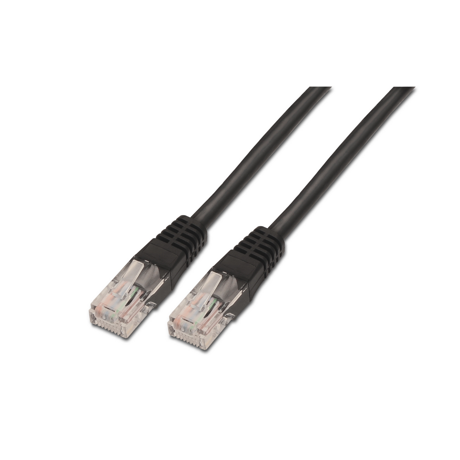 Aisens Câble Réseau Patch Cord RJ45 Cat.6 UTP AWG24 - 0.5m - 10/100/1000 Mbit/s - Couleur Noir