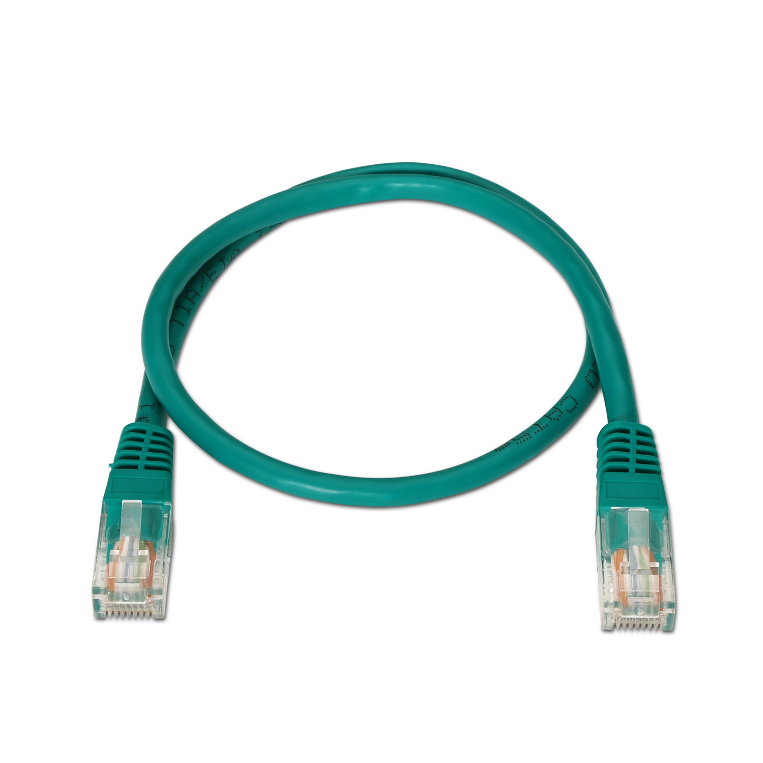 Aisens Câble Réseau Patch Cord RJ45 Cat.6 UTP AWG24 - 0.5m - 10/100/1000 Mbit/s - Couleur Vert