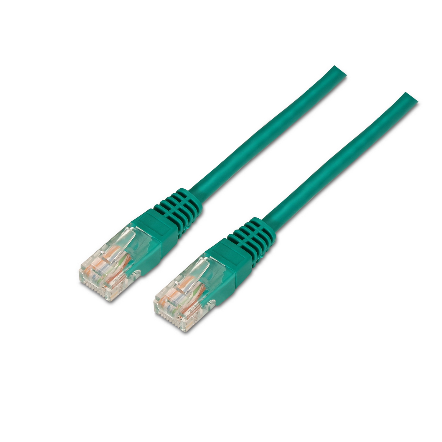 Aisens Câble Réseau Patch Cord RJ45 Cat.6 UTP AWG24 - 0.5m - 10/100/1000 Mbit/s - Couleur Vert