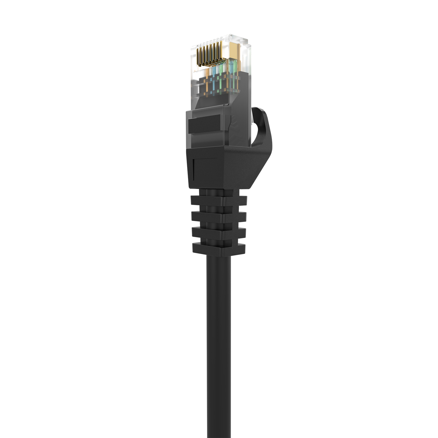 Aisens Câble Réseau Patch Cord RJ45 LSZH CAT.6A 500 MHZ UTP AWG24 - 1.0M - Couleur Noir