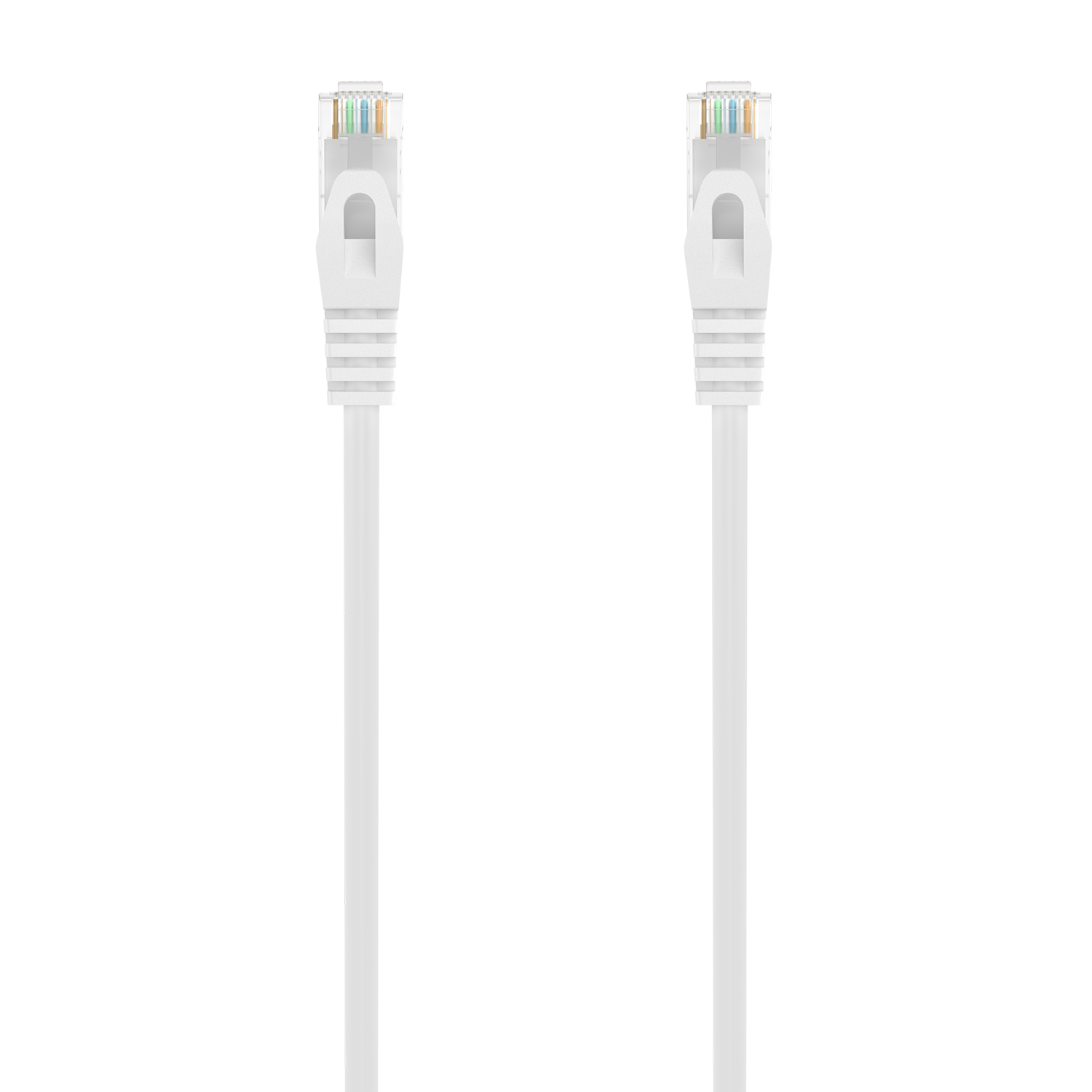 Aisens Câble Réseau Patch Cord RJ45 LSZH CAT.6A 500 MHZ UTP AWG24 - 2.0M - Couleur Blanc