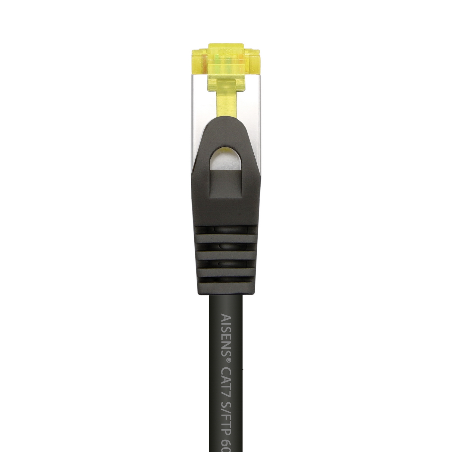 Aisens Câble Réseau Patch Cord RJ45 LSZH Cat.7 600 MHz S/FTP PIMF AWG26 - 0.5M - Couleur Noir