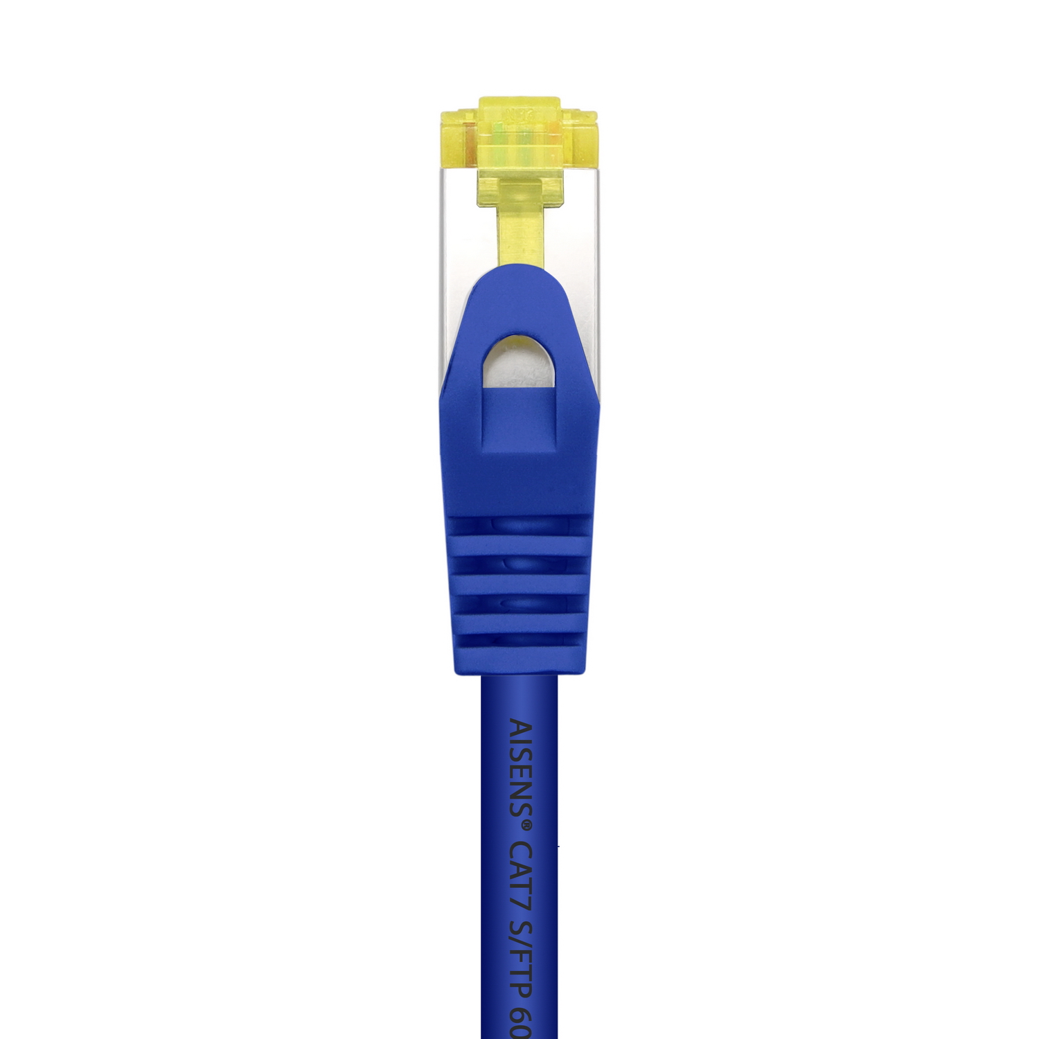 Aisens Câble Réseau Patch Cord RJ45 LSZH Cat.7 600 MHz S/FTP PIMF AWG26 - 25cm - Couleur Bleu