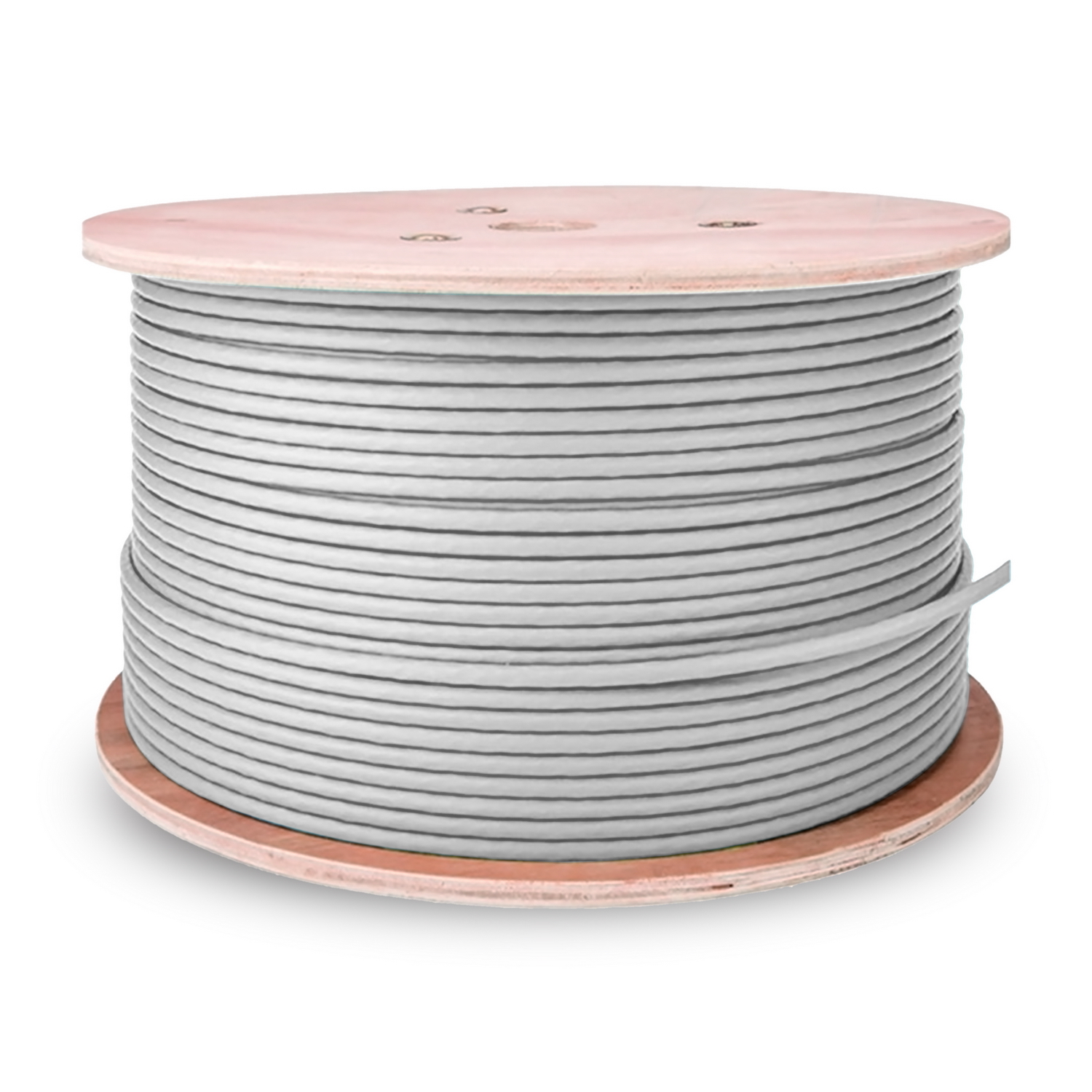 Aisens Câble Réseau RJ45 Cat.6 UTP Rigide AWG23 CCA (Alliage) - 305m - Couleur Gris