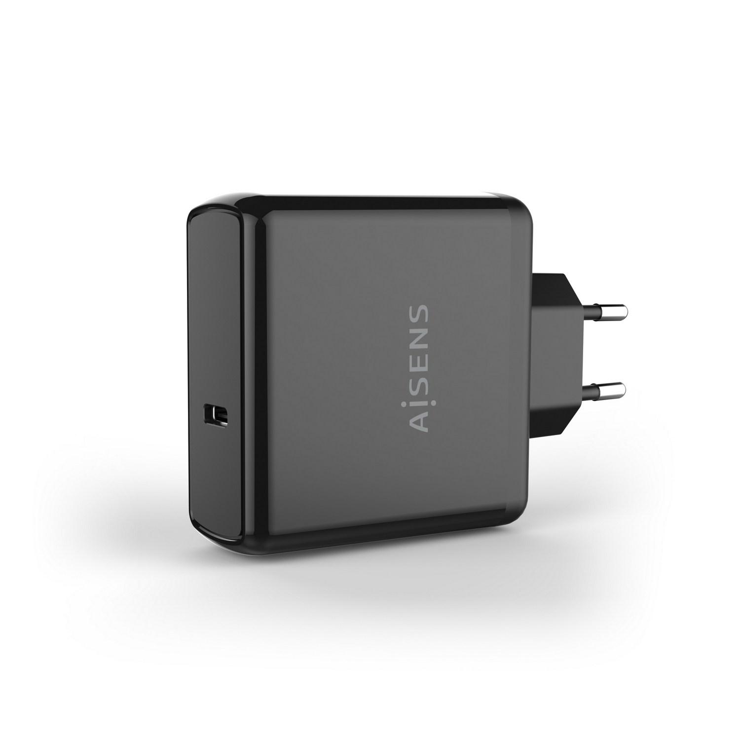 ✓ Aisens Chargeur PD3.0 QC3.0 1 Port 1xUSB-C 60W - Couleur Noir