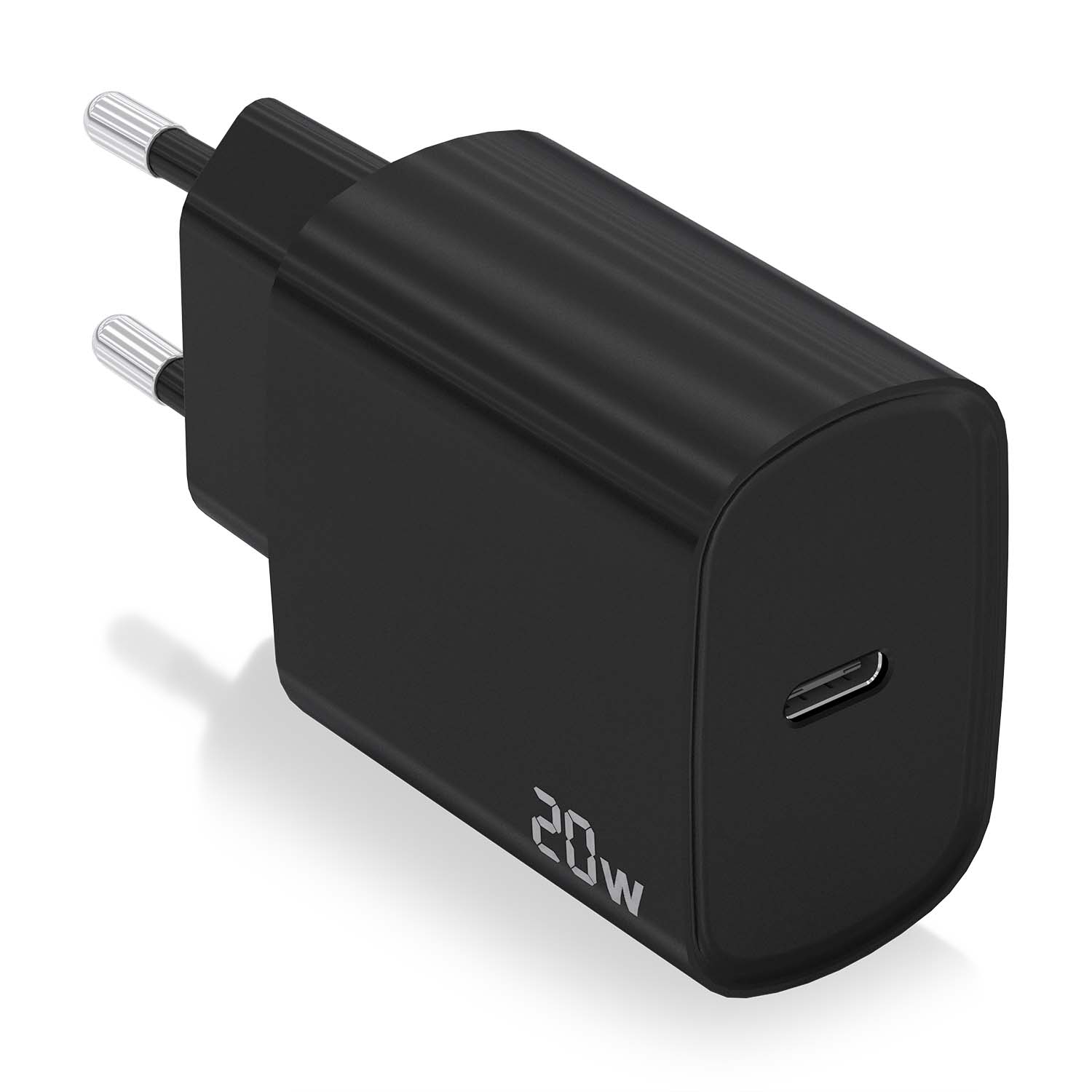 Aisens Chargeur USB-C PD3.0 1 Port 1xUSB-C 20W - Couleur Noir