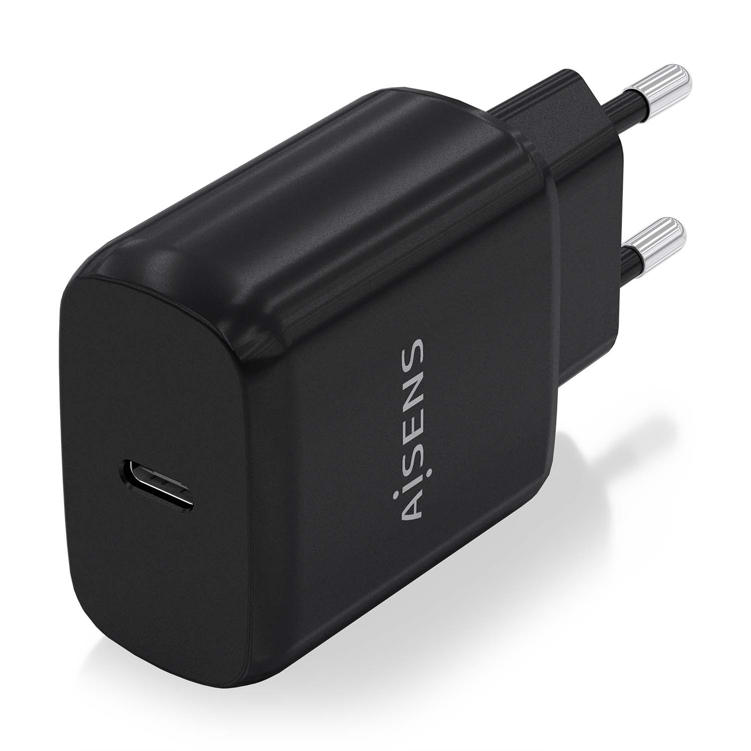Aisens Chargeur USB-C PD3.0 1 Port 1xUSB-C 25W - Couleur Noir