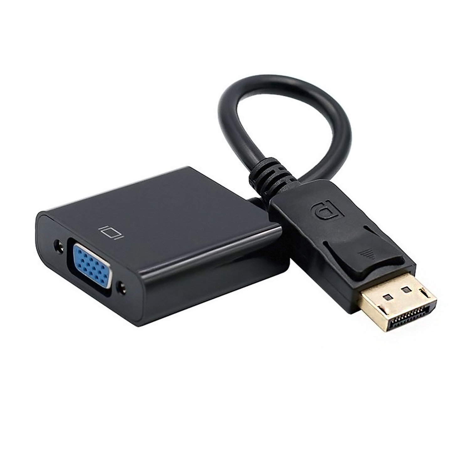 Aisens Convertisseur Displayport vers SVGA - DP/M-SVGA/H - 15cm - Couleur Noir