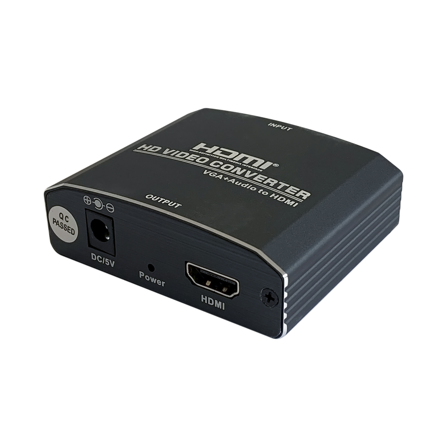 Aisens Convertisseur SVGA Femelle+Audio vers HDMI Femelle - Couleur Noir