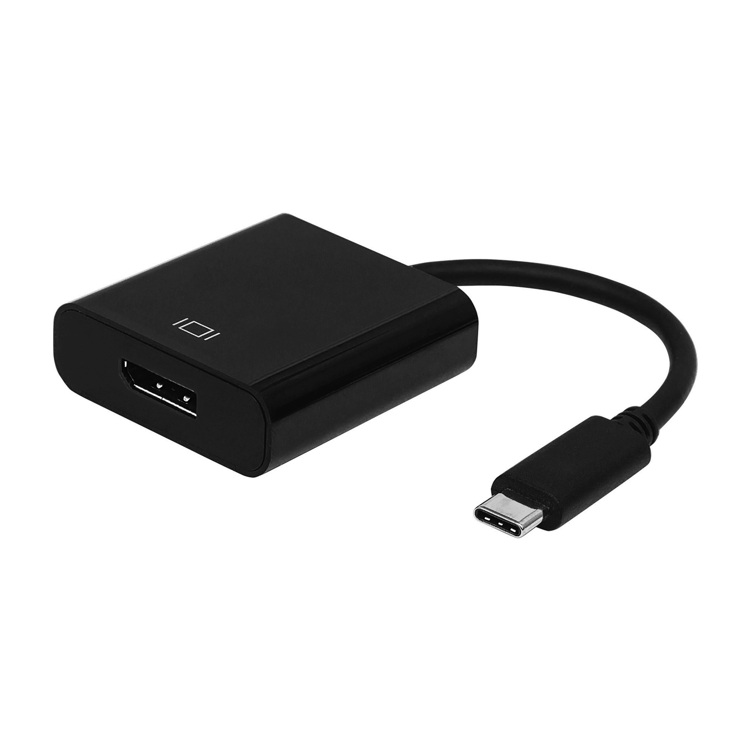 Aisens Convertisseur USB-C vers Displayport 4K@60HZ - USB-C/M-DP/H - 15cm - Couleur Noir