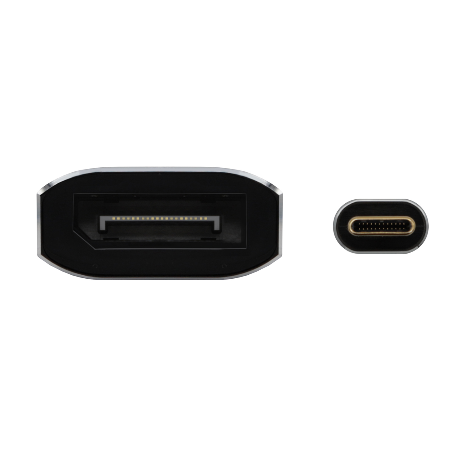 Aisens Convertisseur USB-C vers Displayport Aluminium 8K@60Hz - USB-C/M-DP/H - 15cm - Couleur Noir