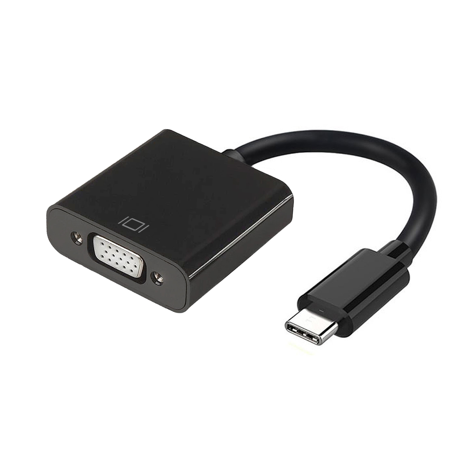 Aisens Convertisseur USB-C vers VGA - USB-C/M-HDB15/H - 15cm - Couleur Noir