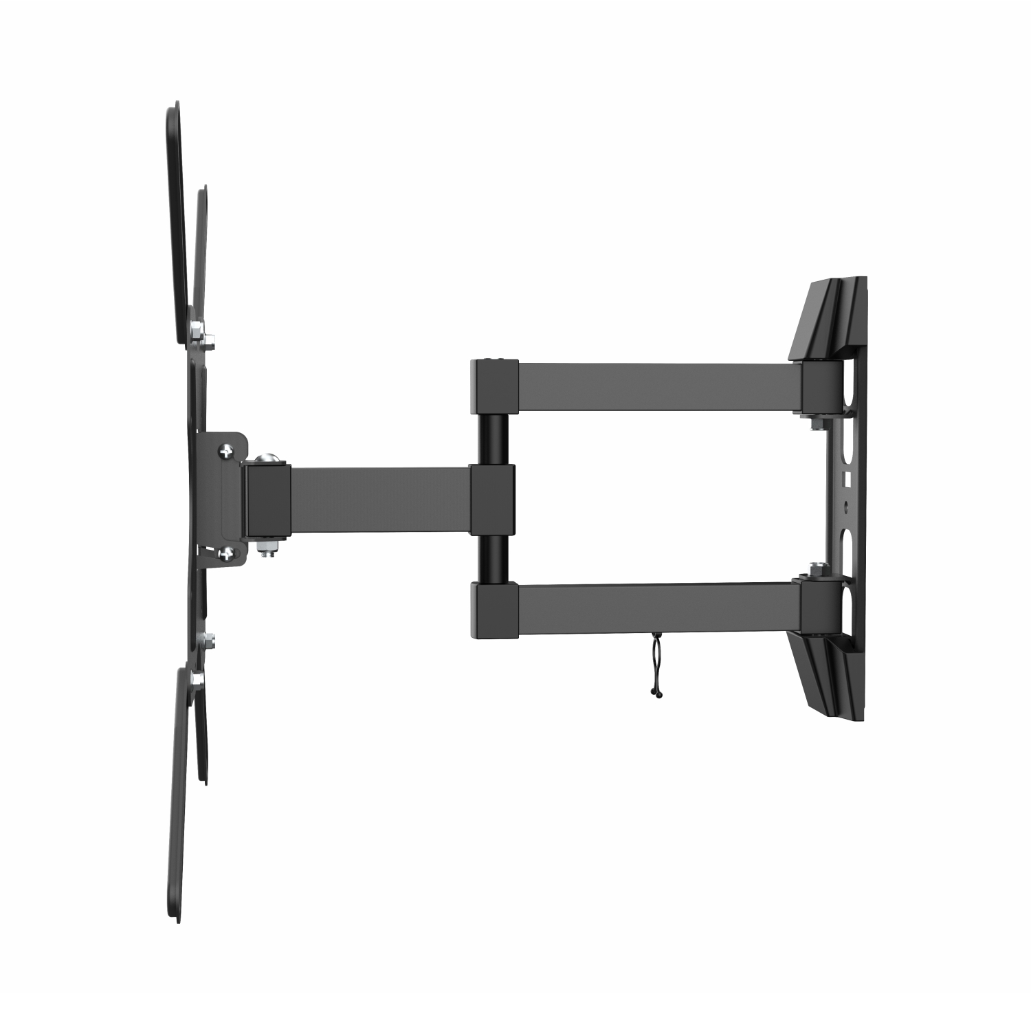 Aisens Eco Swivel Bracket - Inclinaison Moniteur/TV 30kg (3 Pivots) (TV 32"-55", 30kg) - Couleur Noir